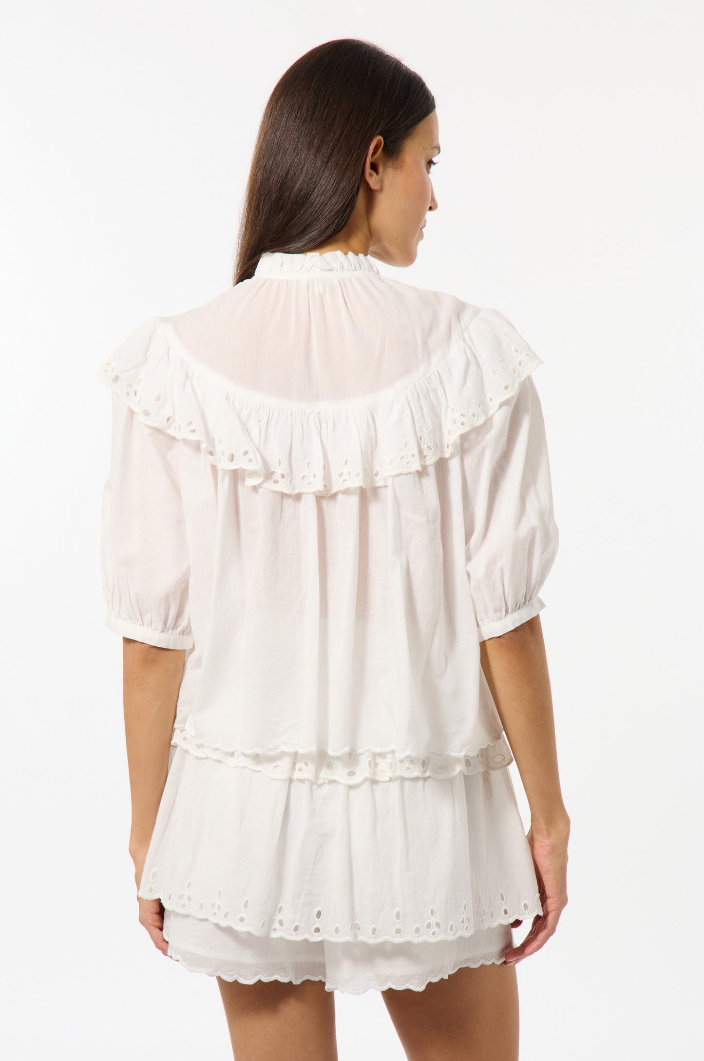 MANOUSH Broderie Anglaise Shirt