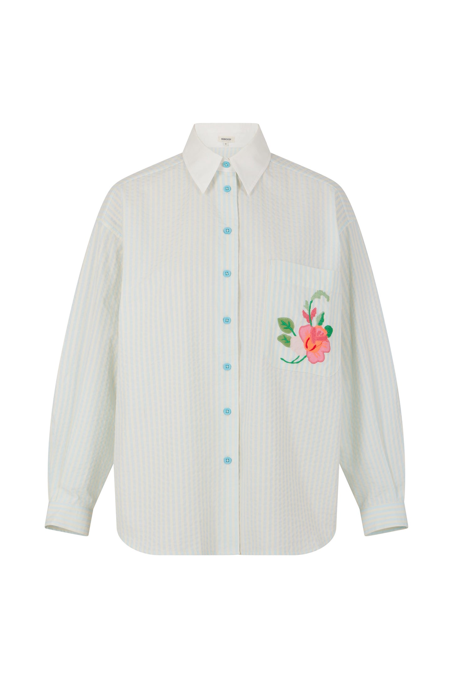 MANOUSH Seersucker Shirt