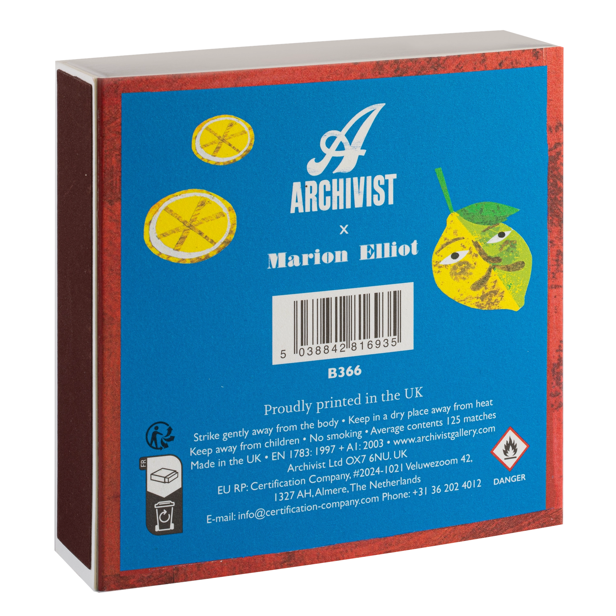 Archivist Zesty Cocktail Matches
