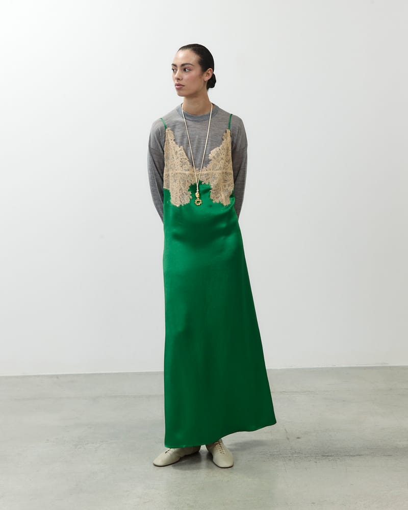 Alysi Slik Long Dress