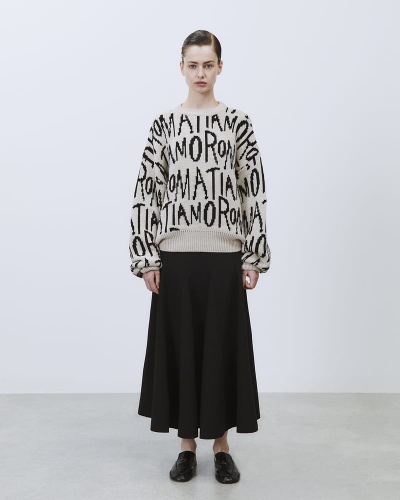 Alysi Jacquard Sweater 265452