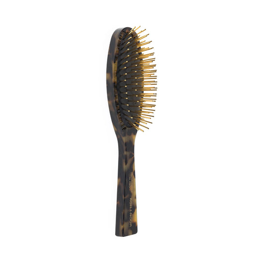 KOH-I-NOOR Luxury Pneumatic Hair Brush with Gold Plated Metal Pins - Garden 110G