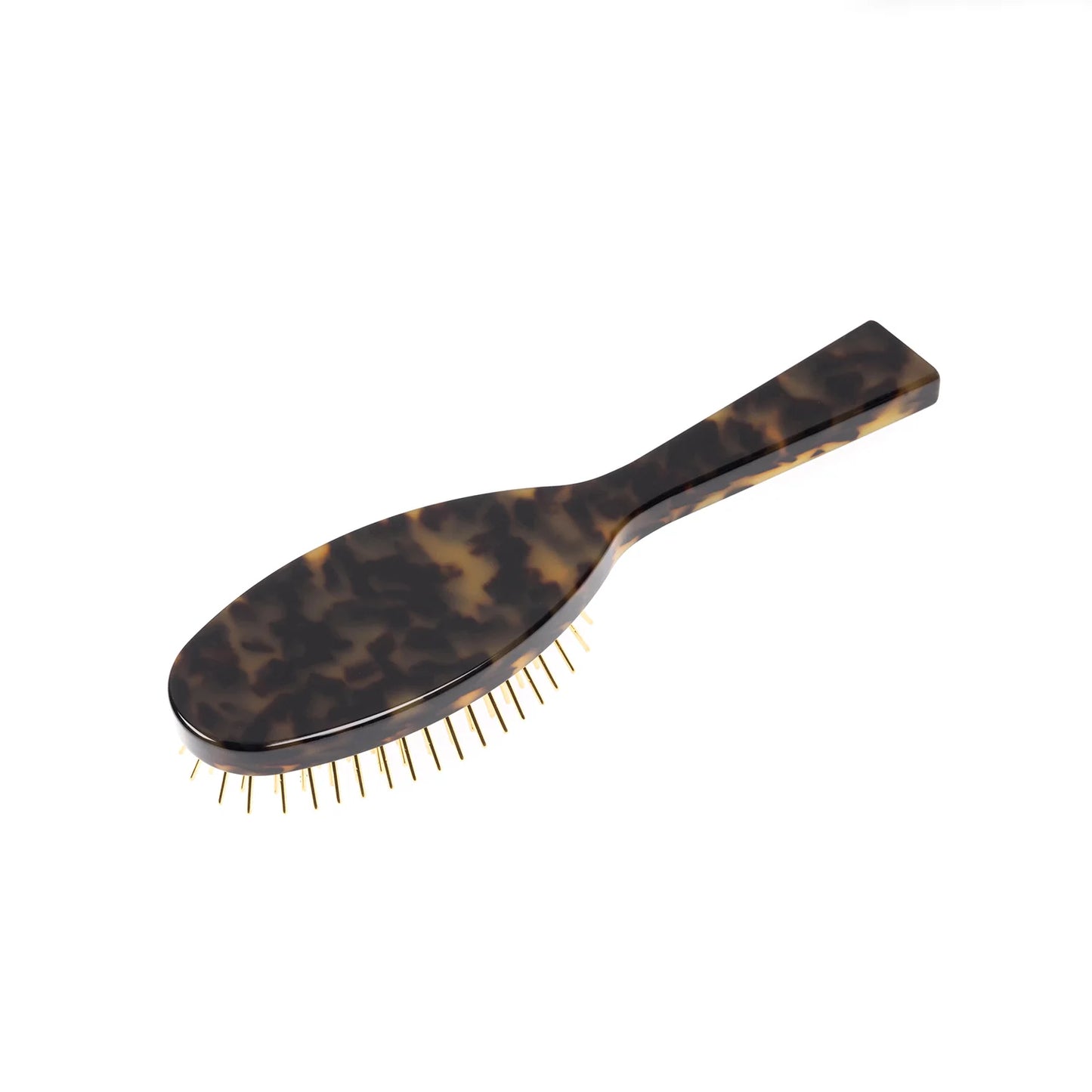 KOH-I-NOOR Luxury Pneumatic Hair Brush with Gold Plated Metal Pins - Garden 110G