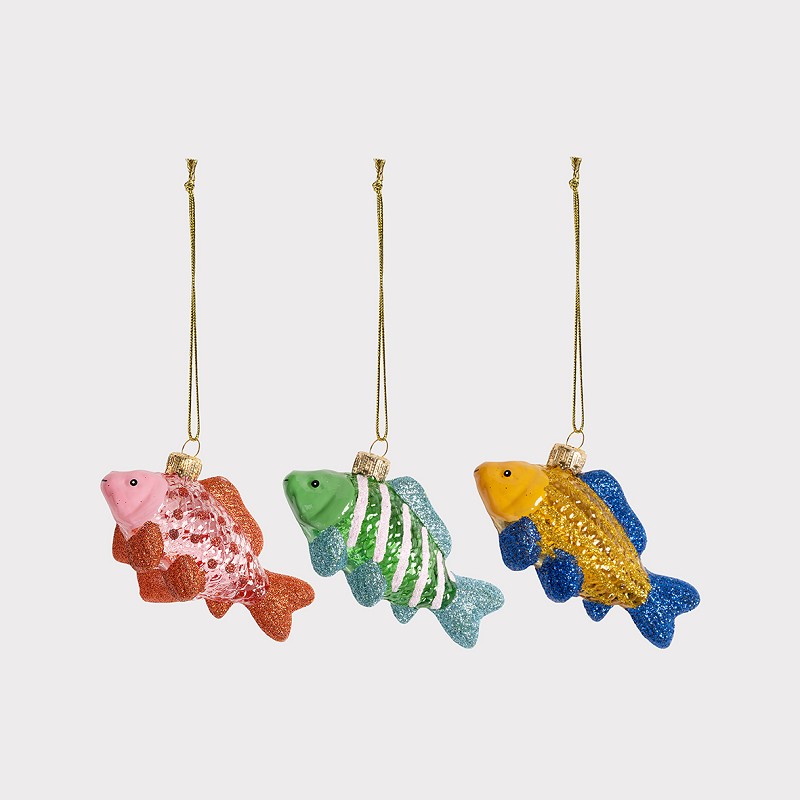 &Klevering Ornament Guppy assorted