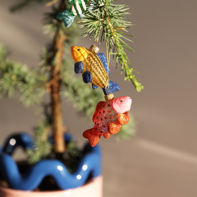 &Klevering Ornament Guppy assorted