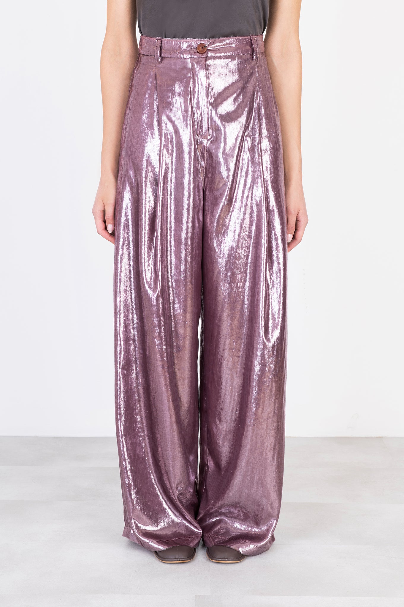 Alysi Metal Velvet Pants 153160