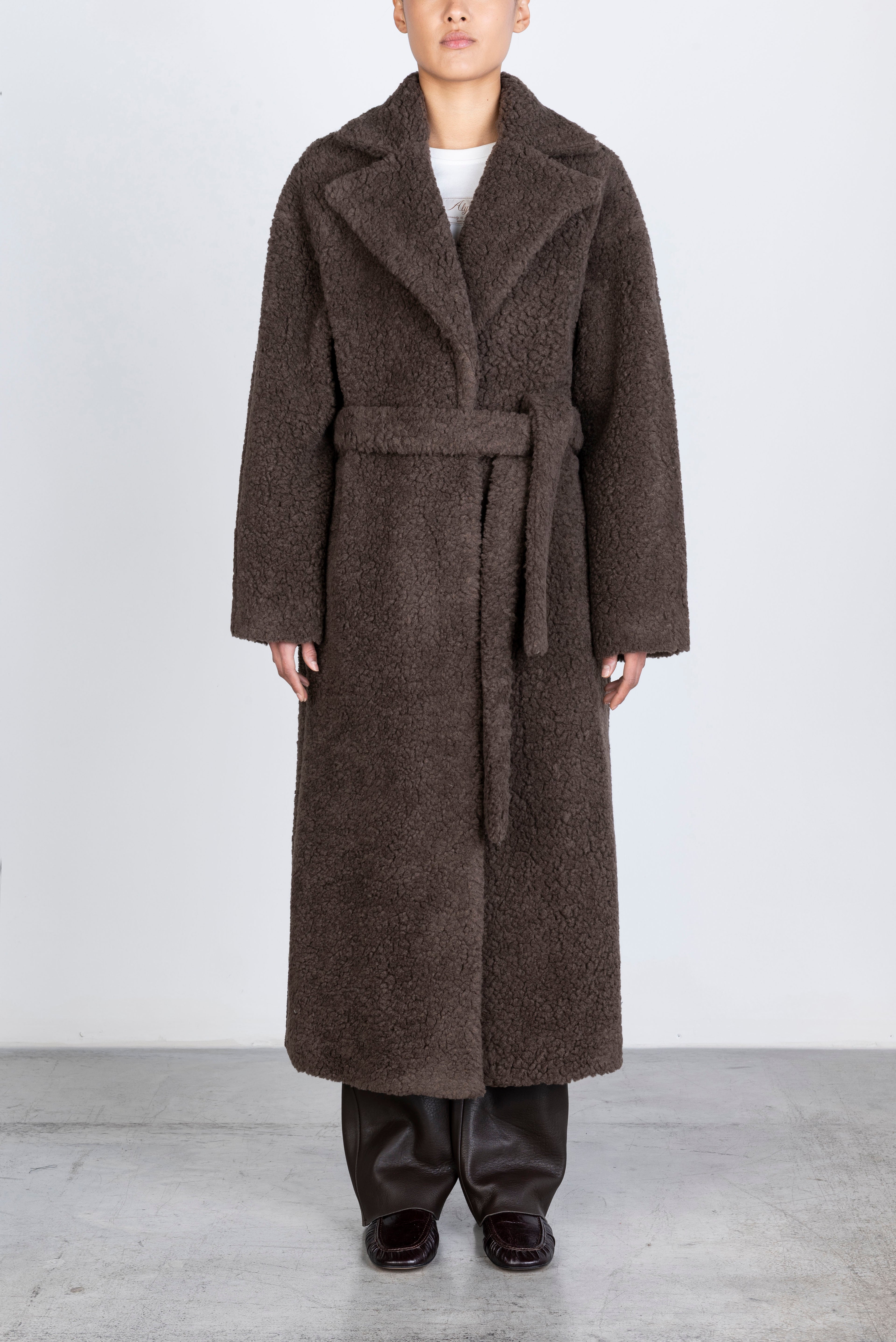 Alysi teddy fur coat