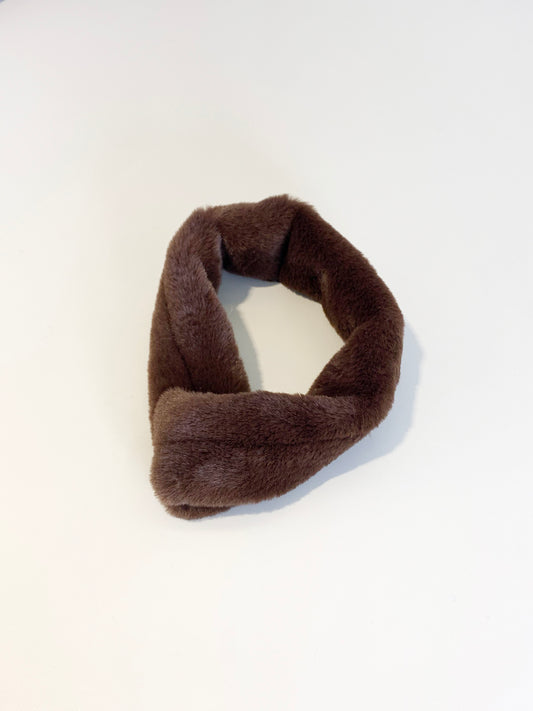 RECTO Faux Fur Short Scarf