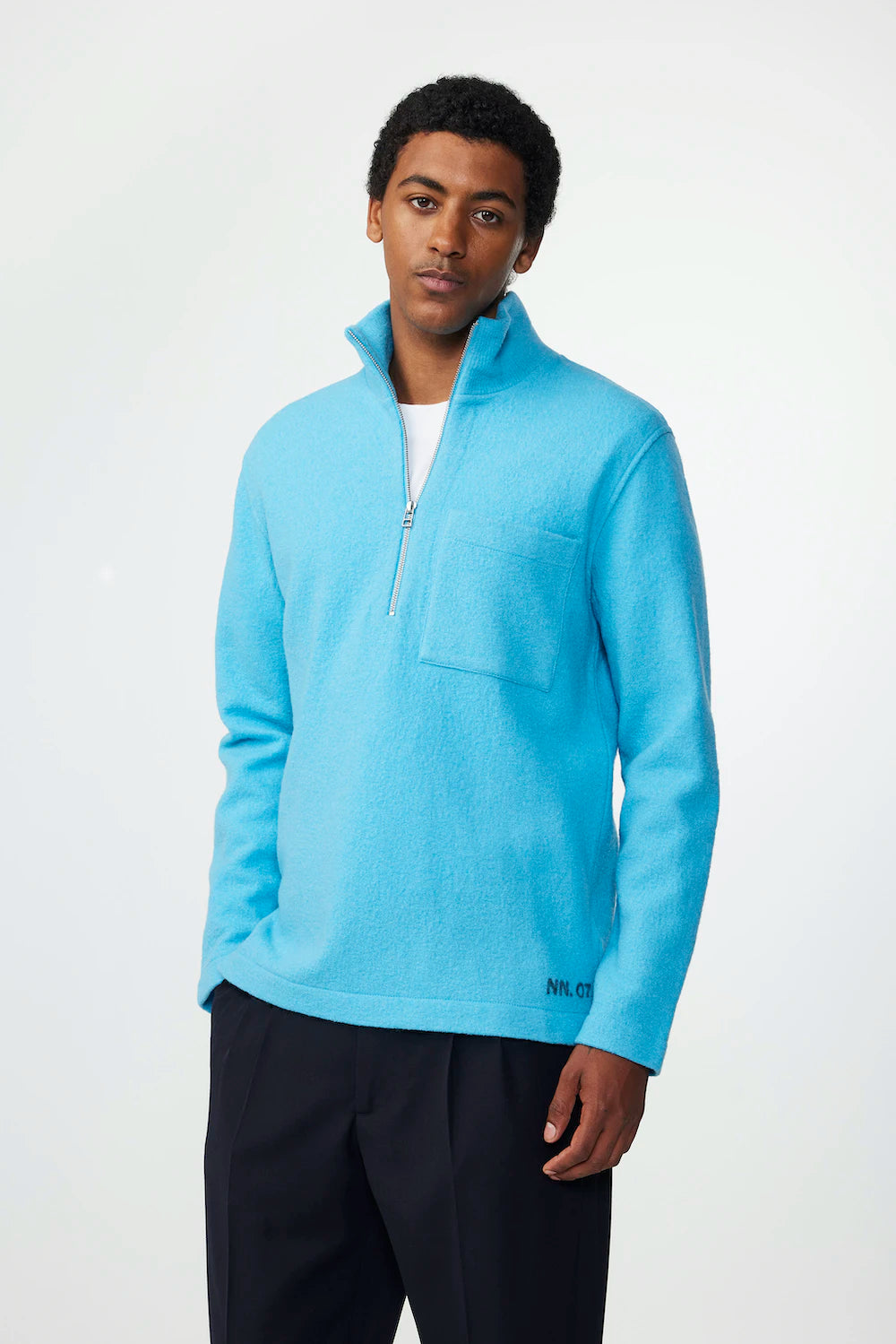 NN07 Anders Half Zip Jacket 6398