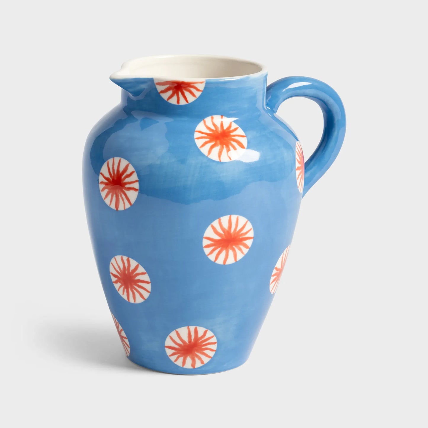 &Klevering Jug Festivo blue