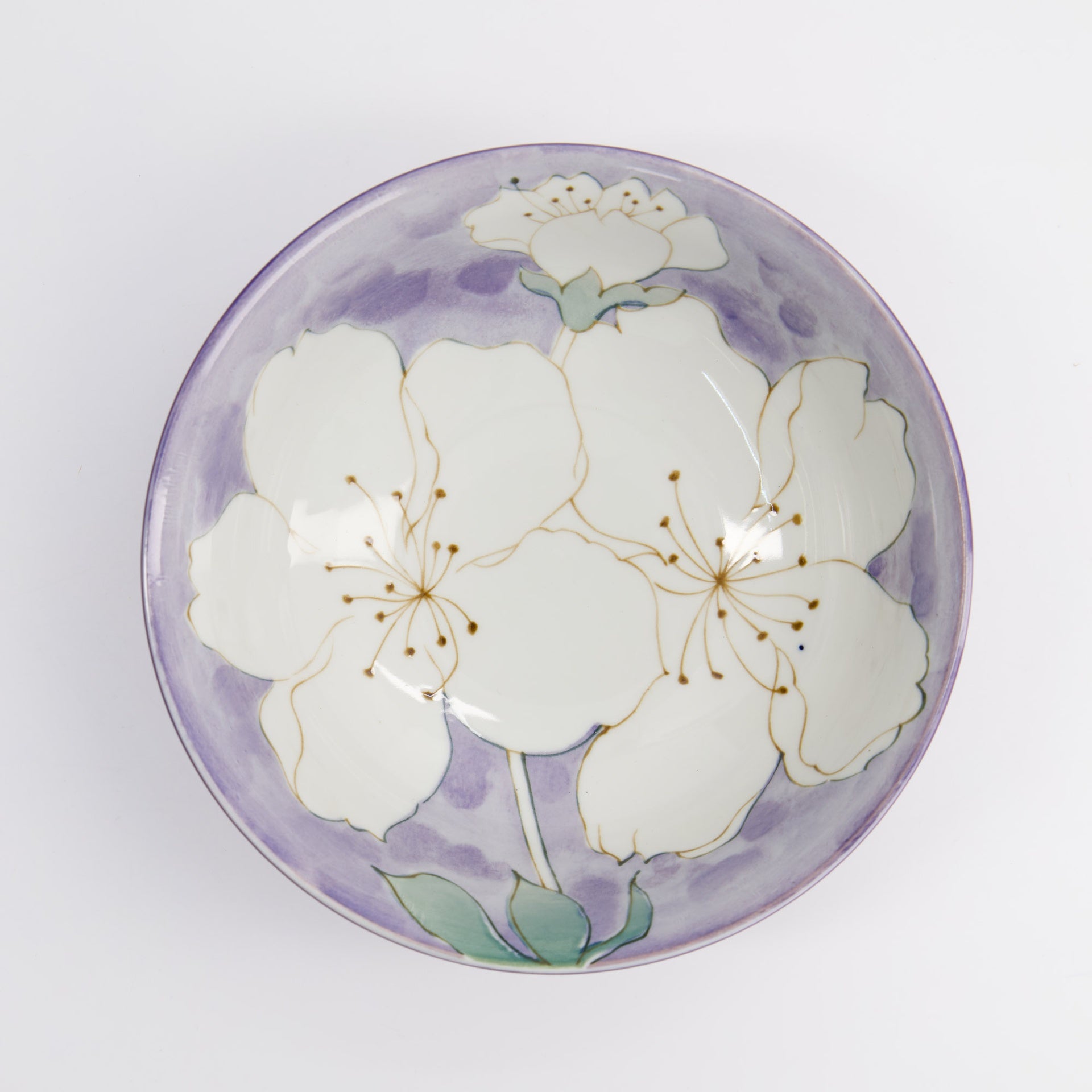 Tokyo Design Studio Sakura Ramen Bowl Purple