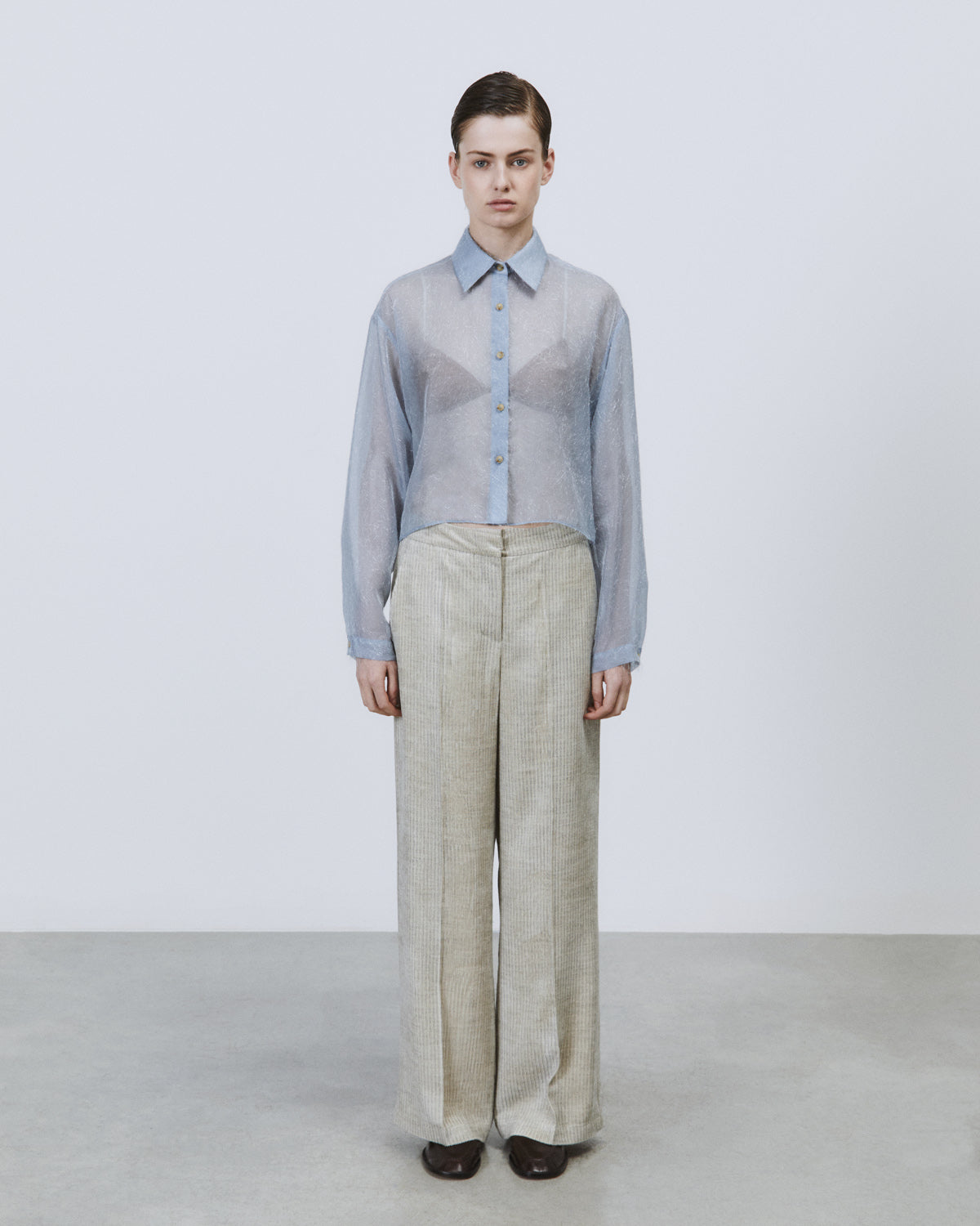 Alysi Organza Blouse 165219