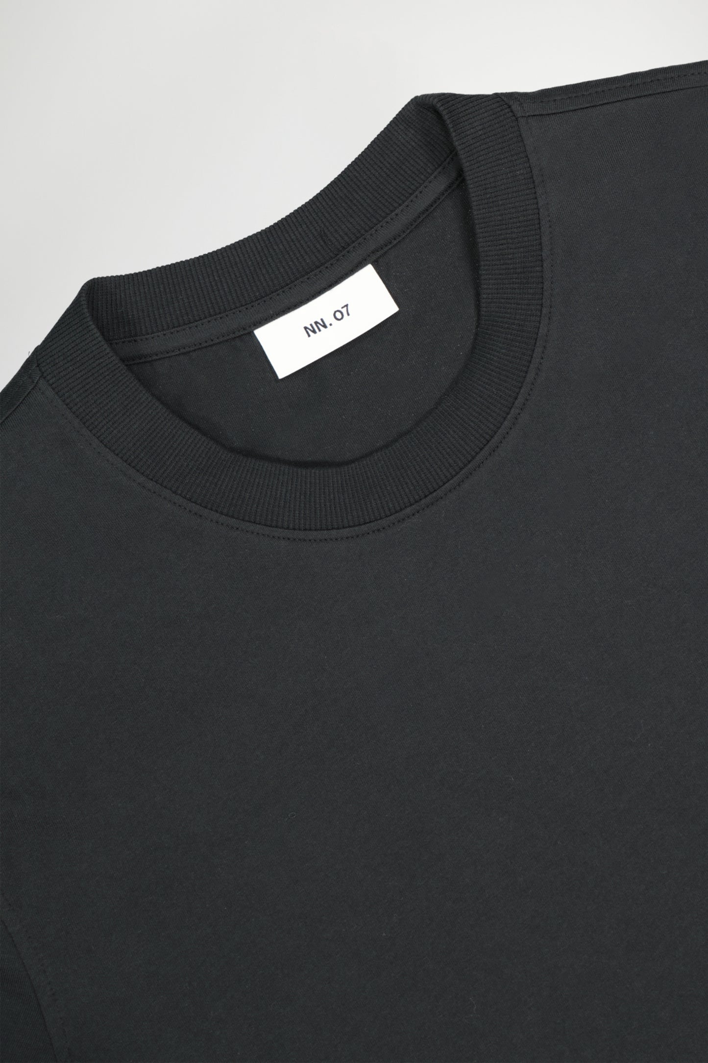 NN07 Adam EMB Black T-shirt 3209- 999