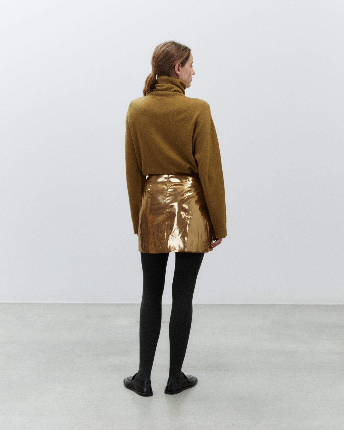 Alysi Golden Skirt 165034