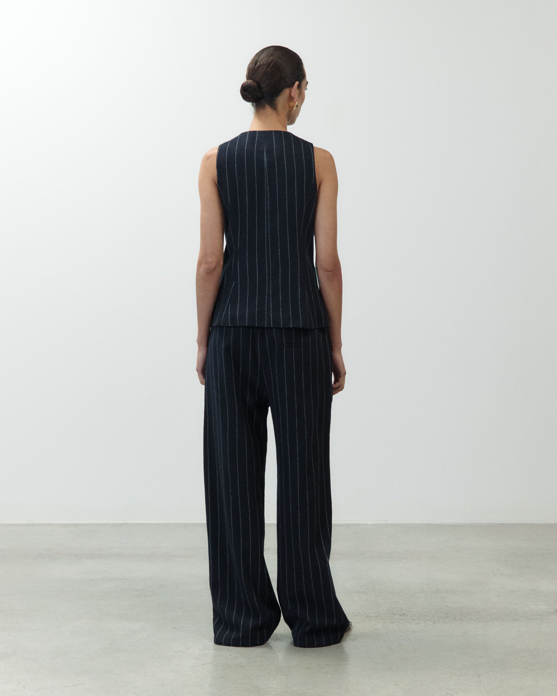 Alysi Pinstripe Vest