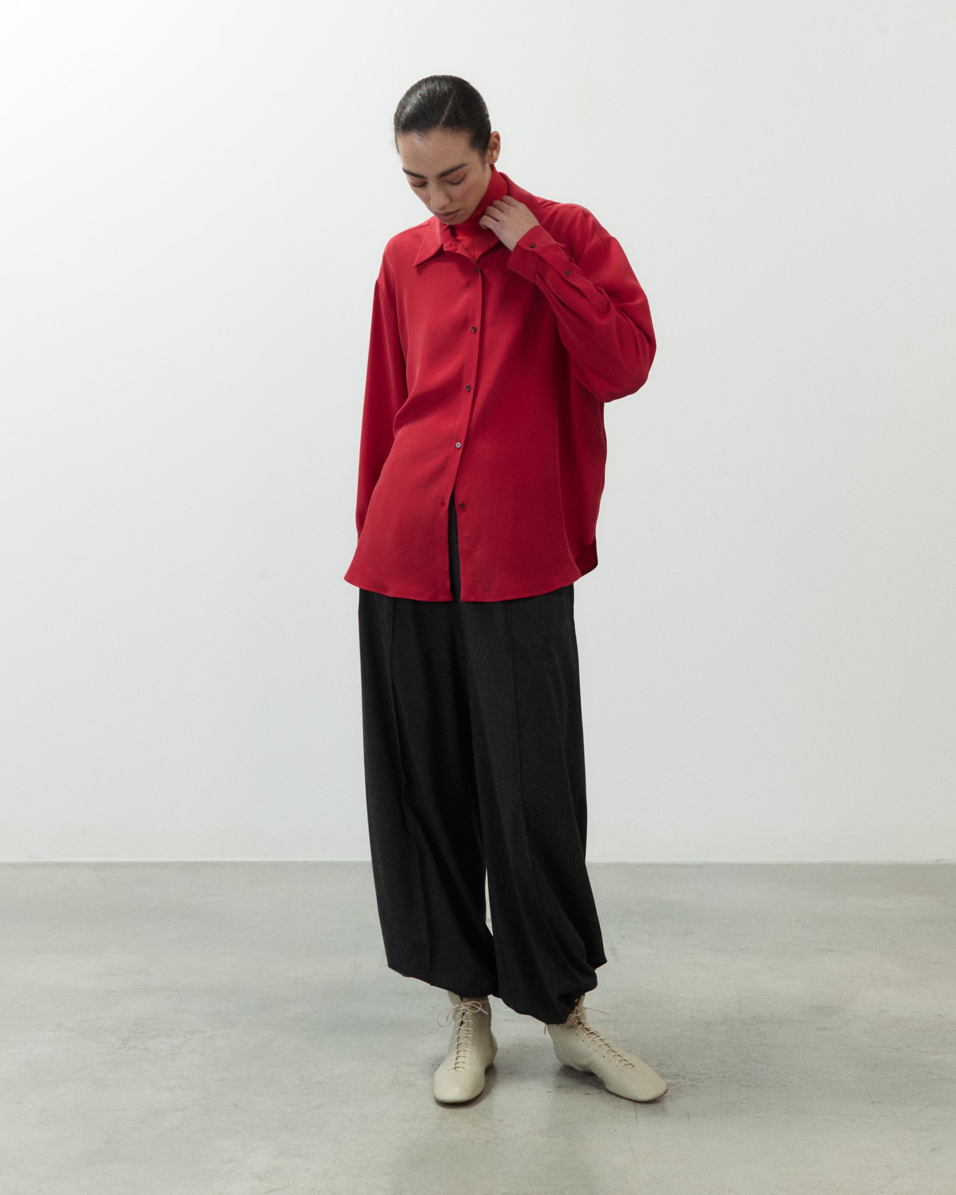 Alysi Crepe De Chine Shirt