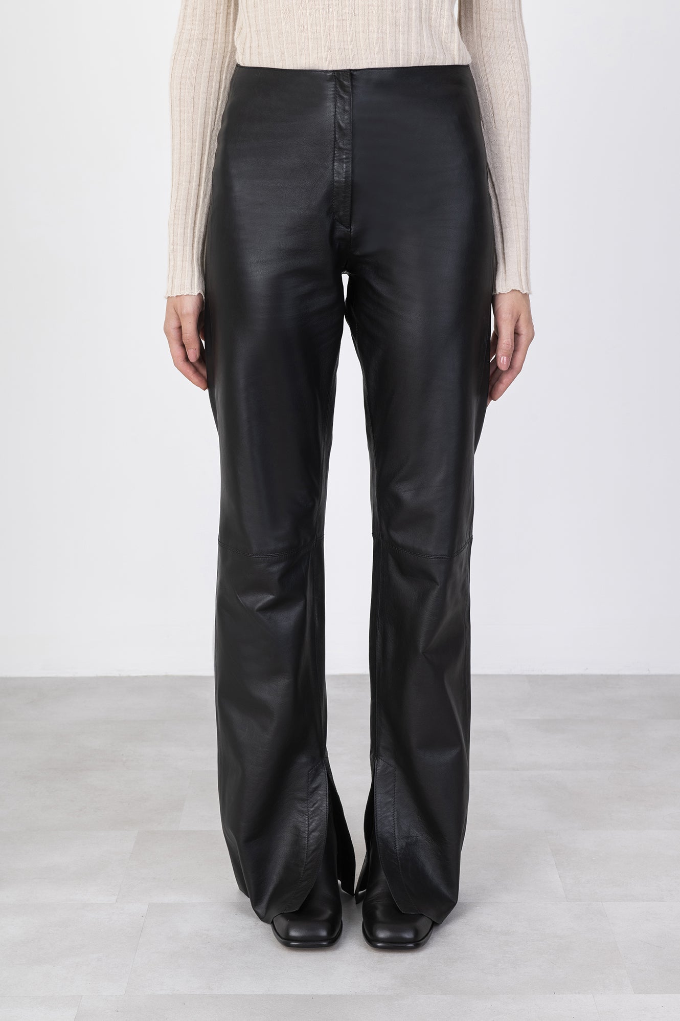 Alysi Leather Pants 253102