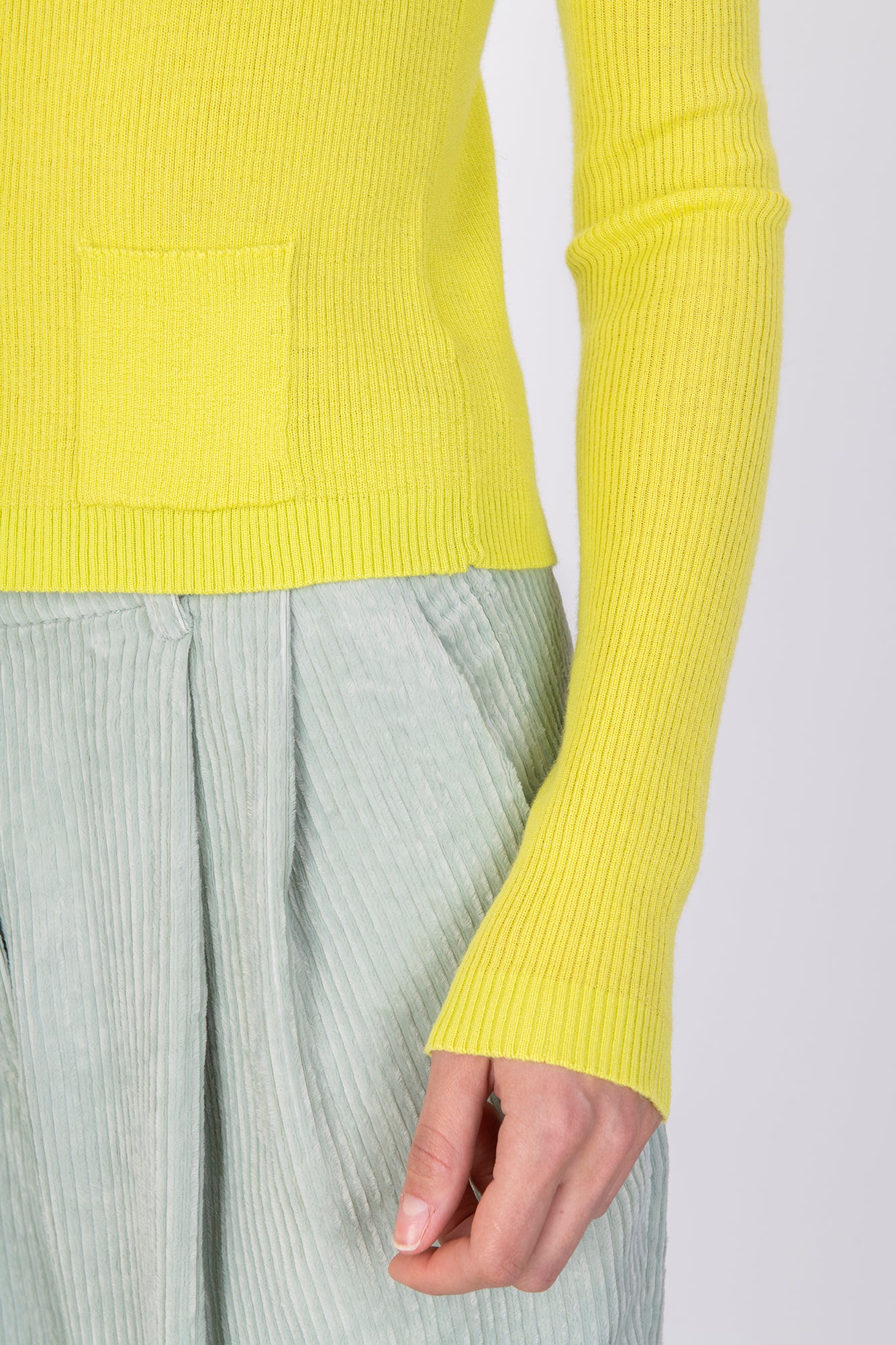 Alysi Lime Cardigan 253443