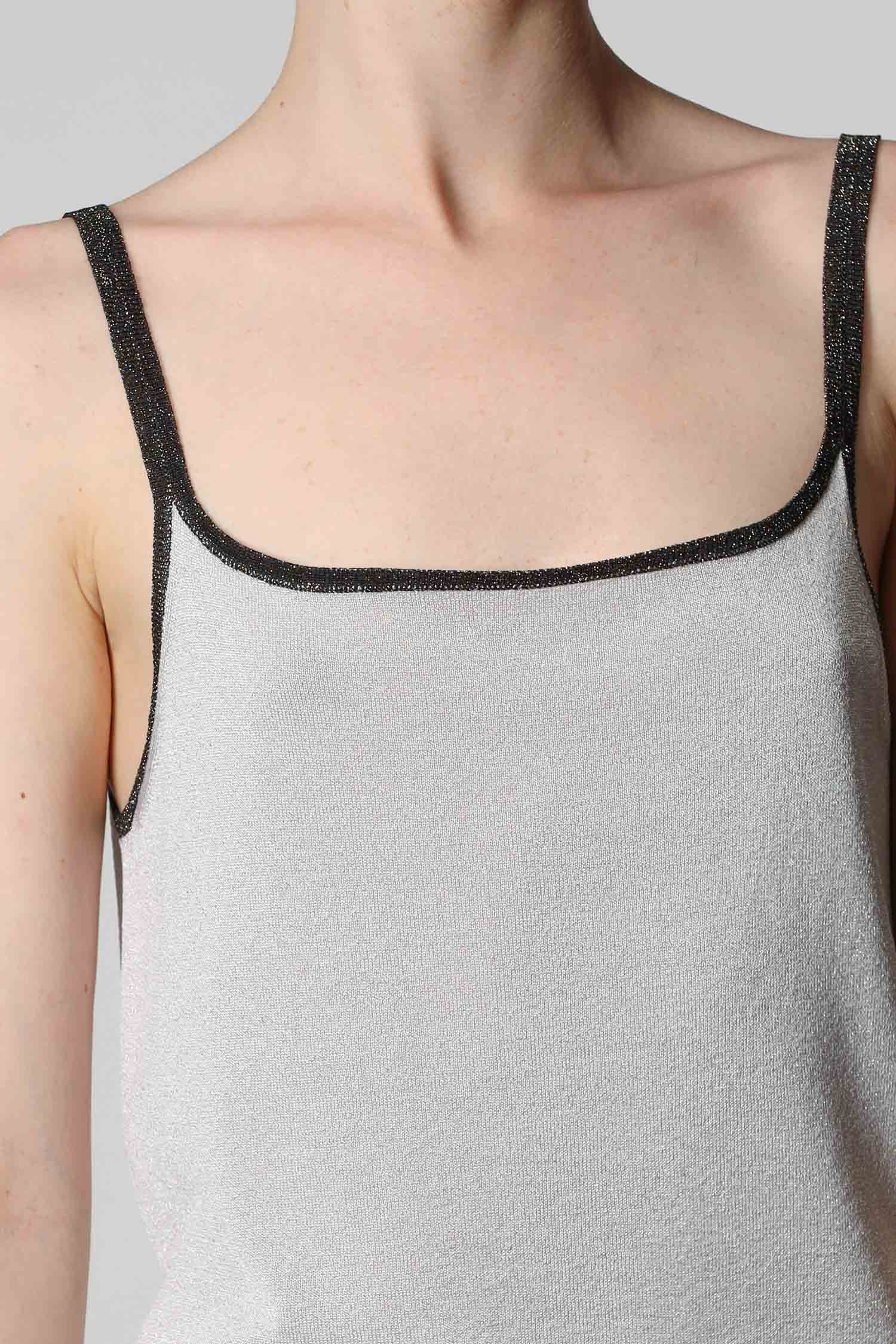 Roberto Collina Lurex Top
