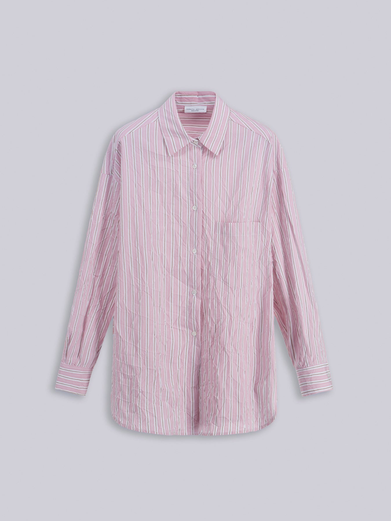 Roberto Collina Oversized Crinkled Shirt