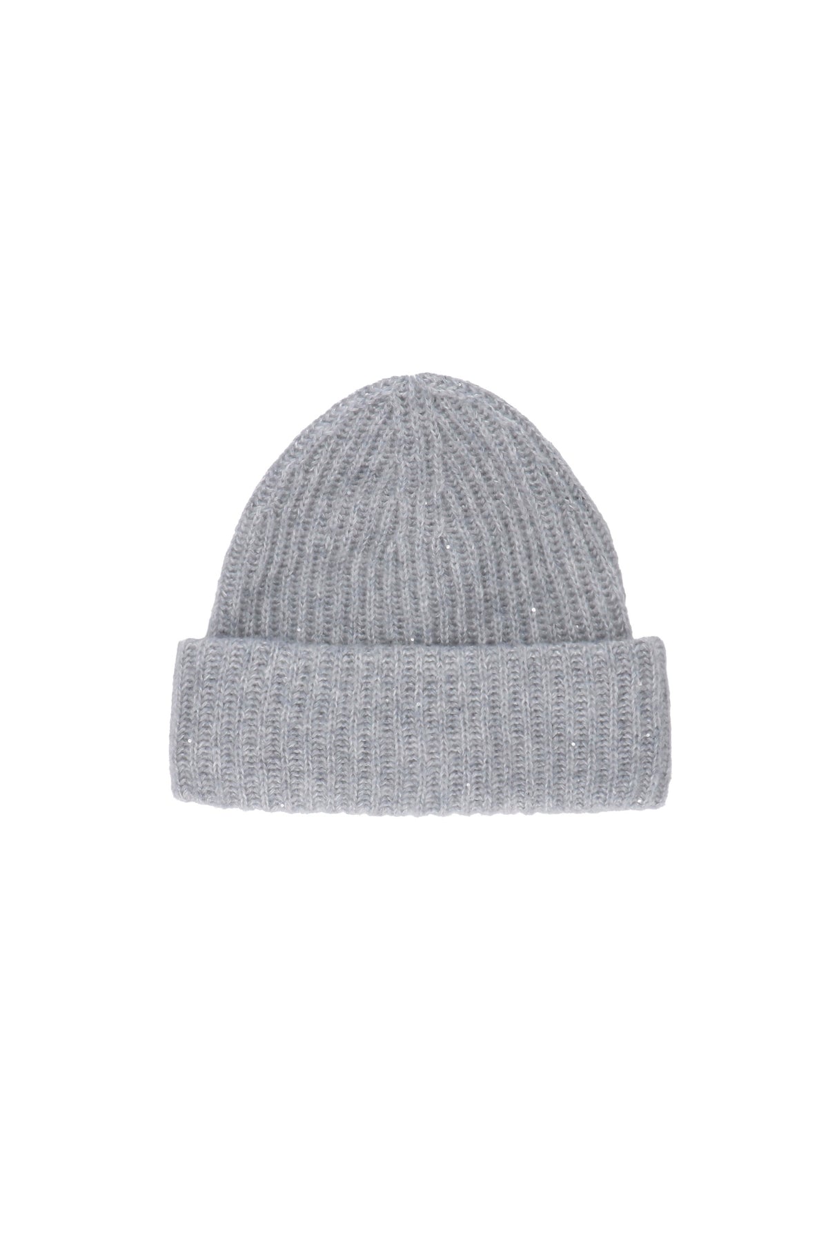 Roberto Collina Ribbed Sequin Beanie