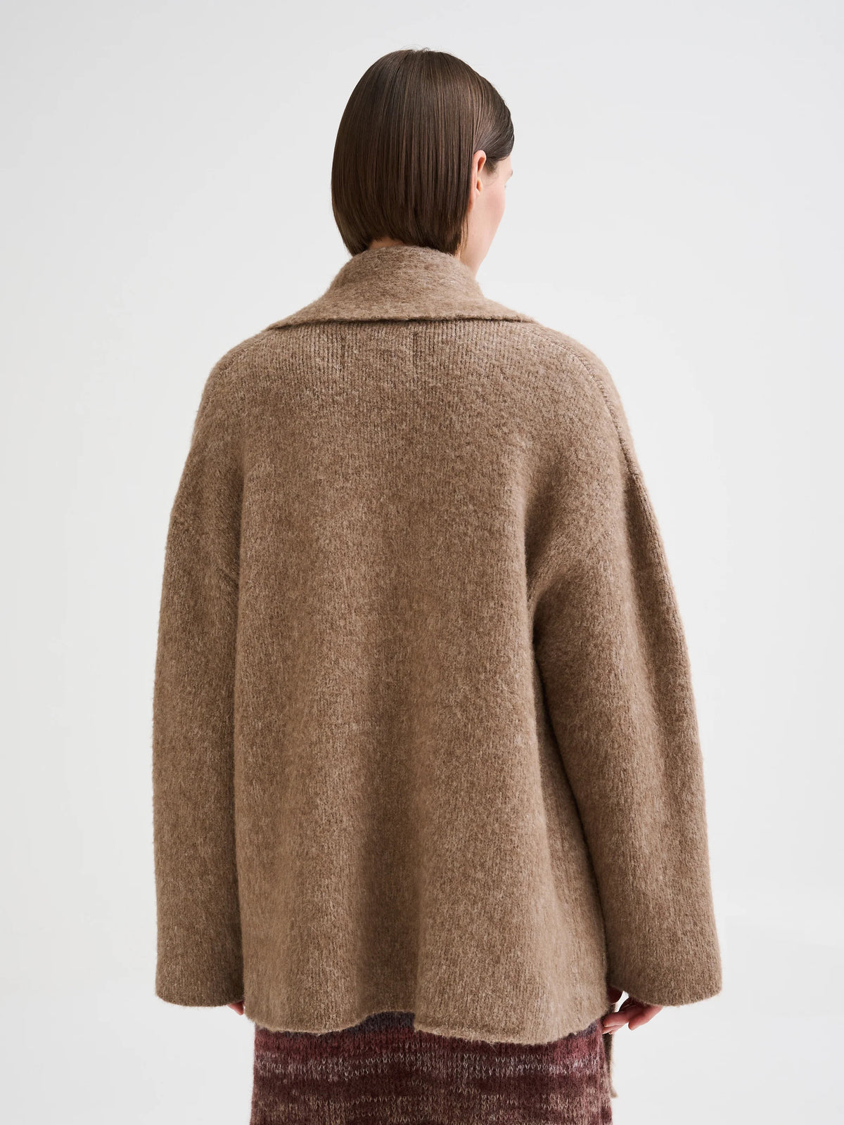 Roberto Collina Short Coat Scarf