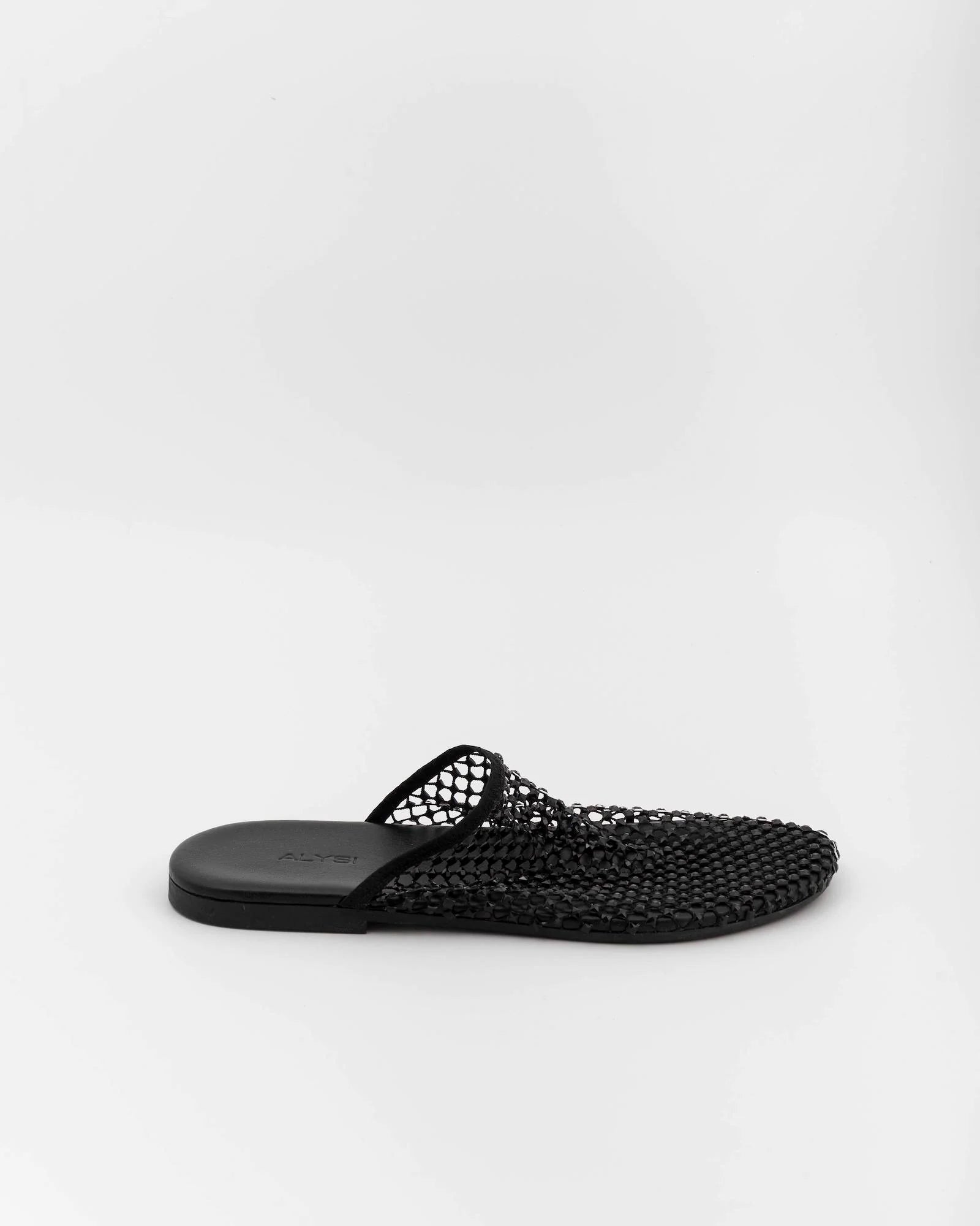 Alysi Flat Strass Mule