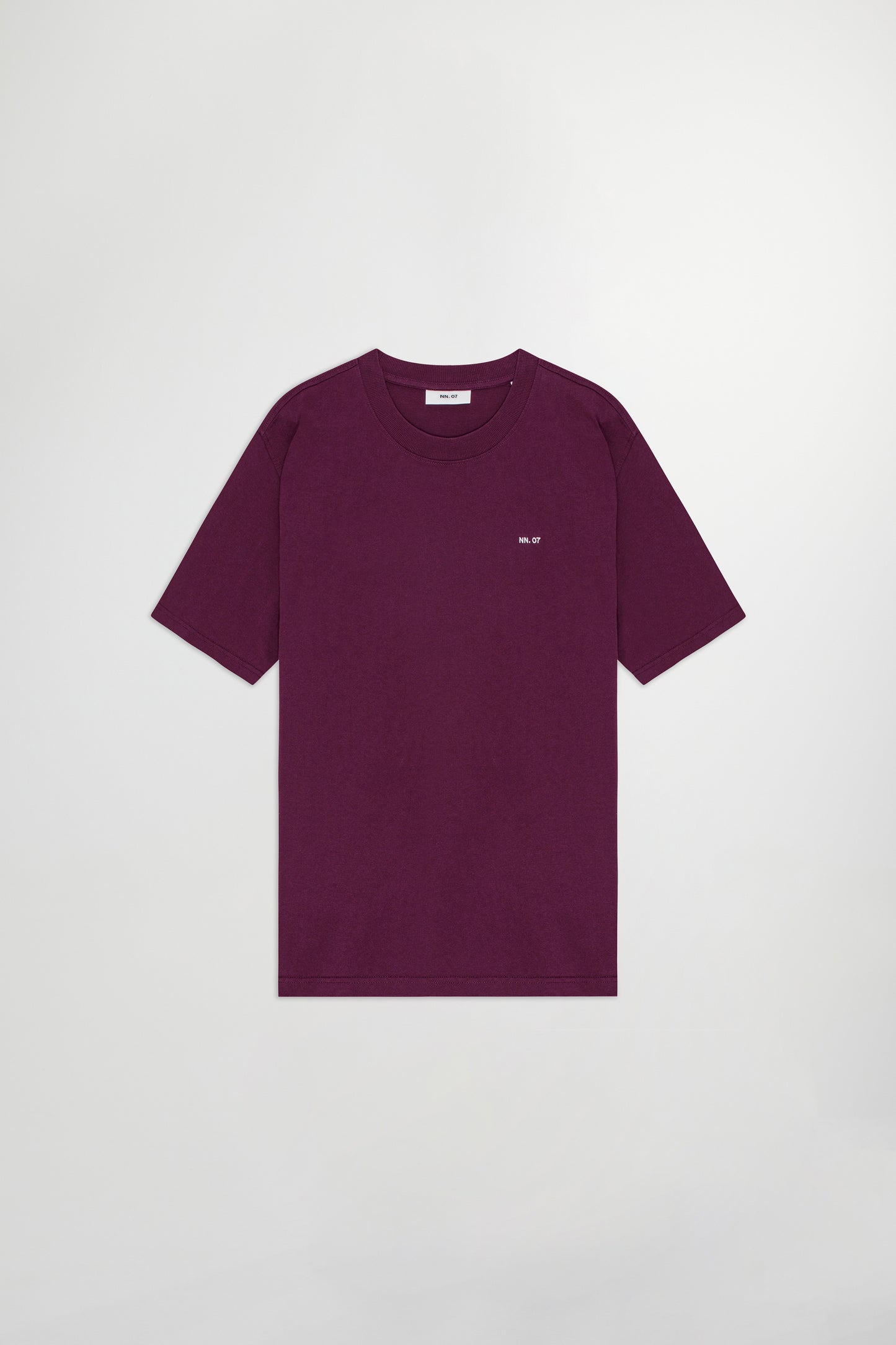 NN07 Adam EMB T-shirt 3209-584 Plum