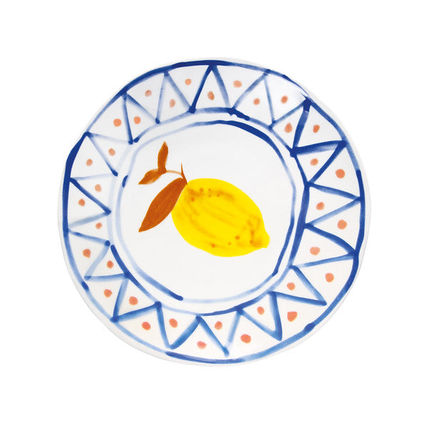 &K Plate Lemon Moroccan Set of 4