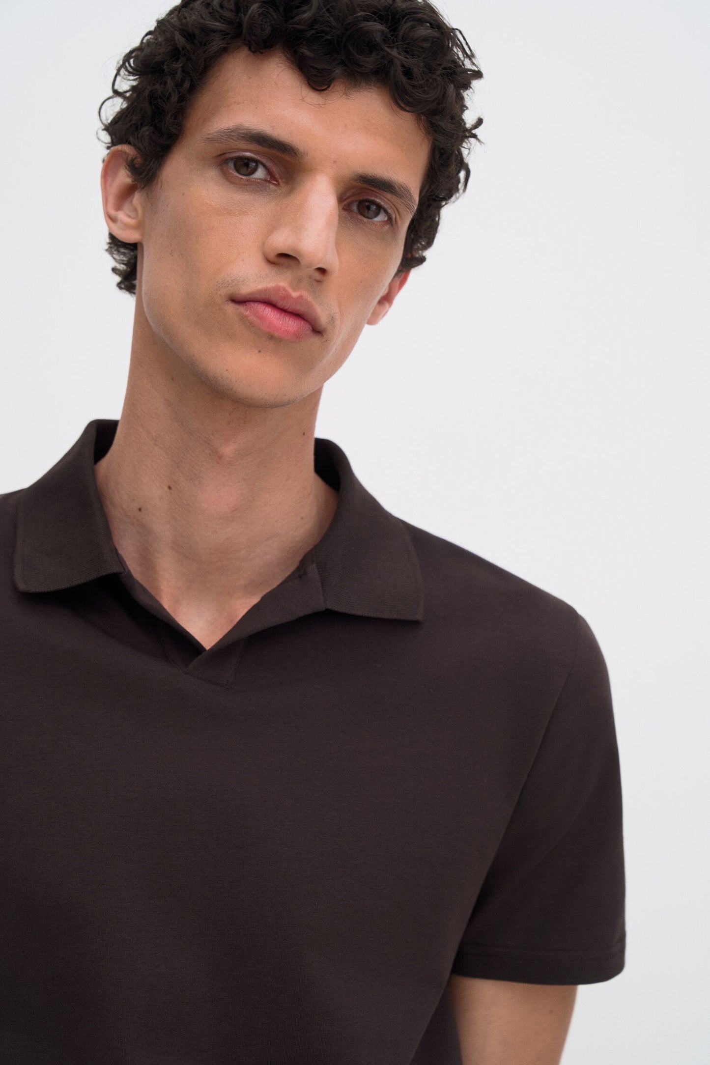 Filippa K Stretch Cotton Polo T-Shirt 28909