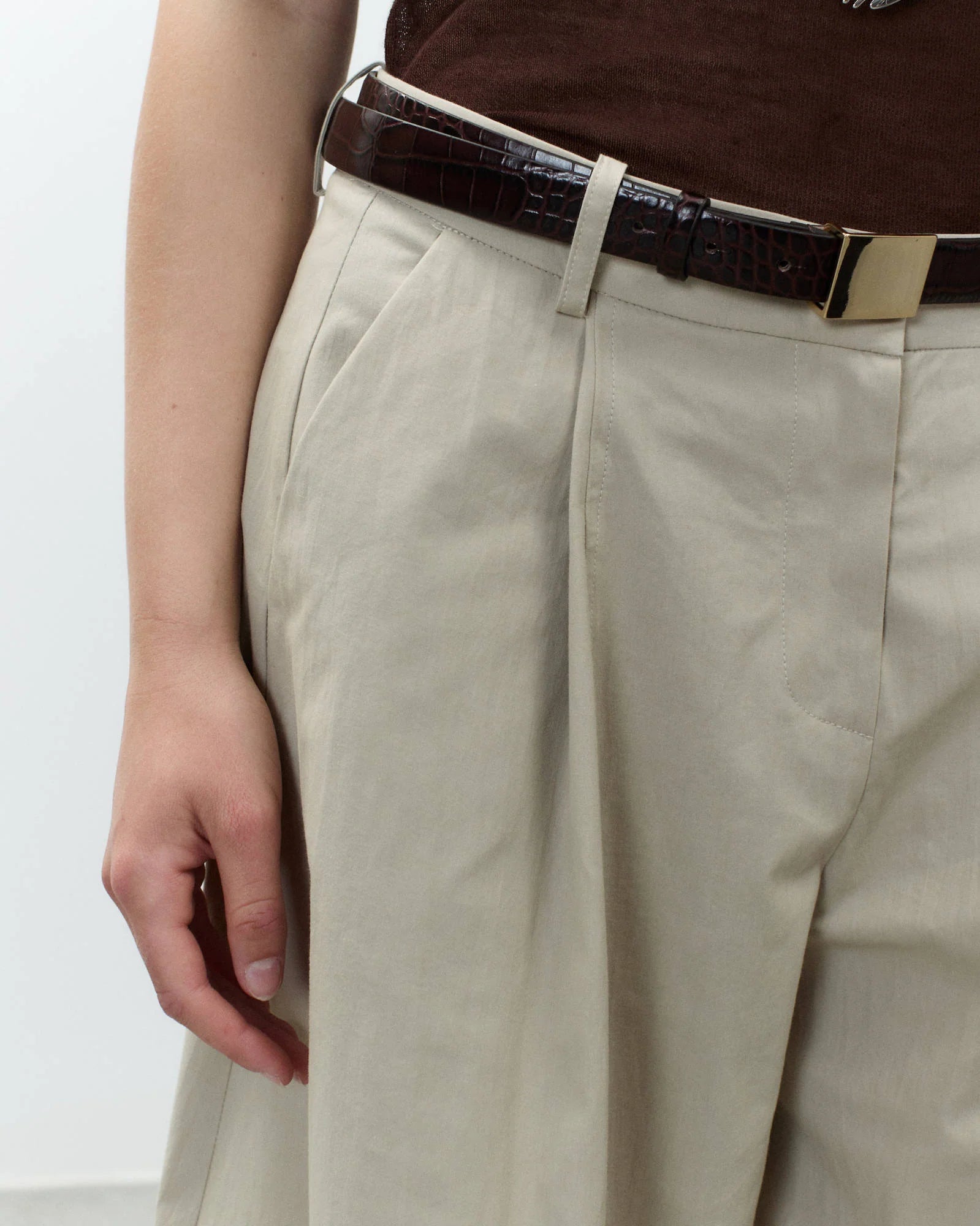 Alysi Belts Fibbia Placca