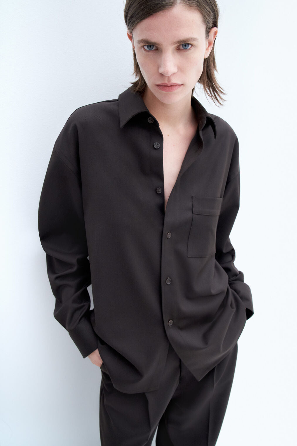 Filippa K Wool Twill Shirt 29934