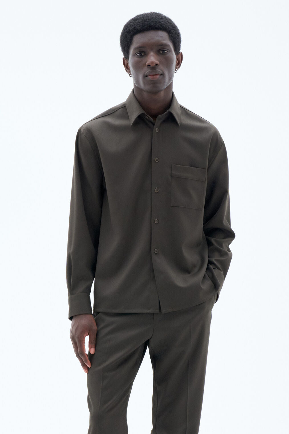 Filippa K Wool Twill Shirt 29934
