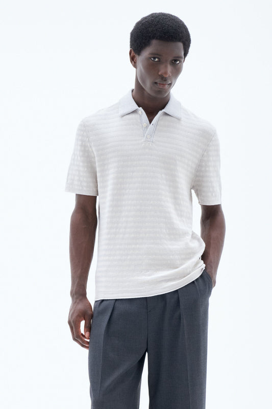 Filippa K Knitted Polo Sweater 30166