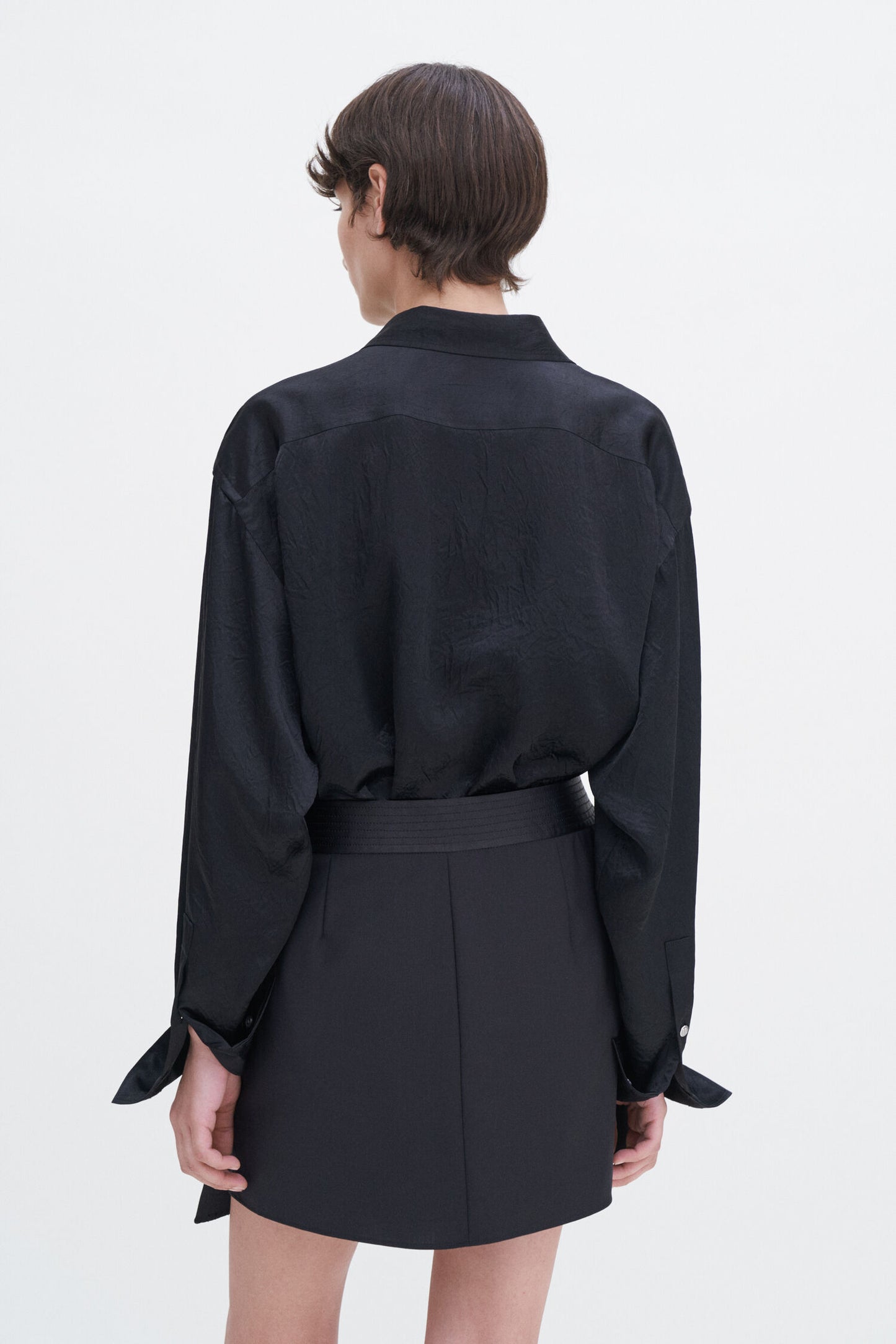 Filippa K Belted Wool Wrap Skirt 31339