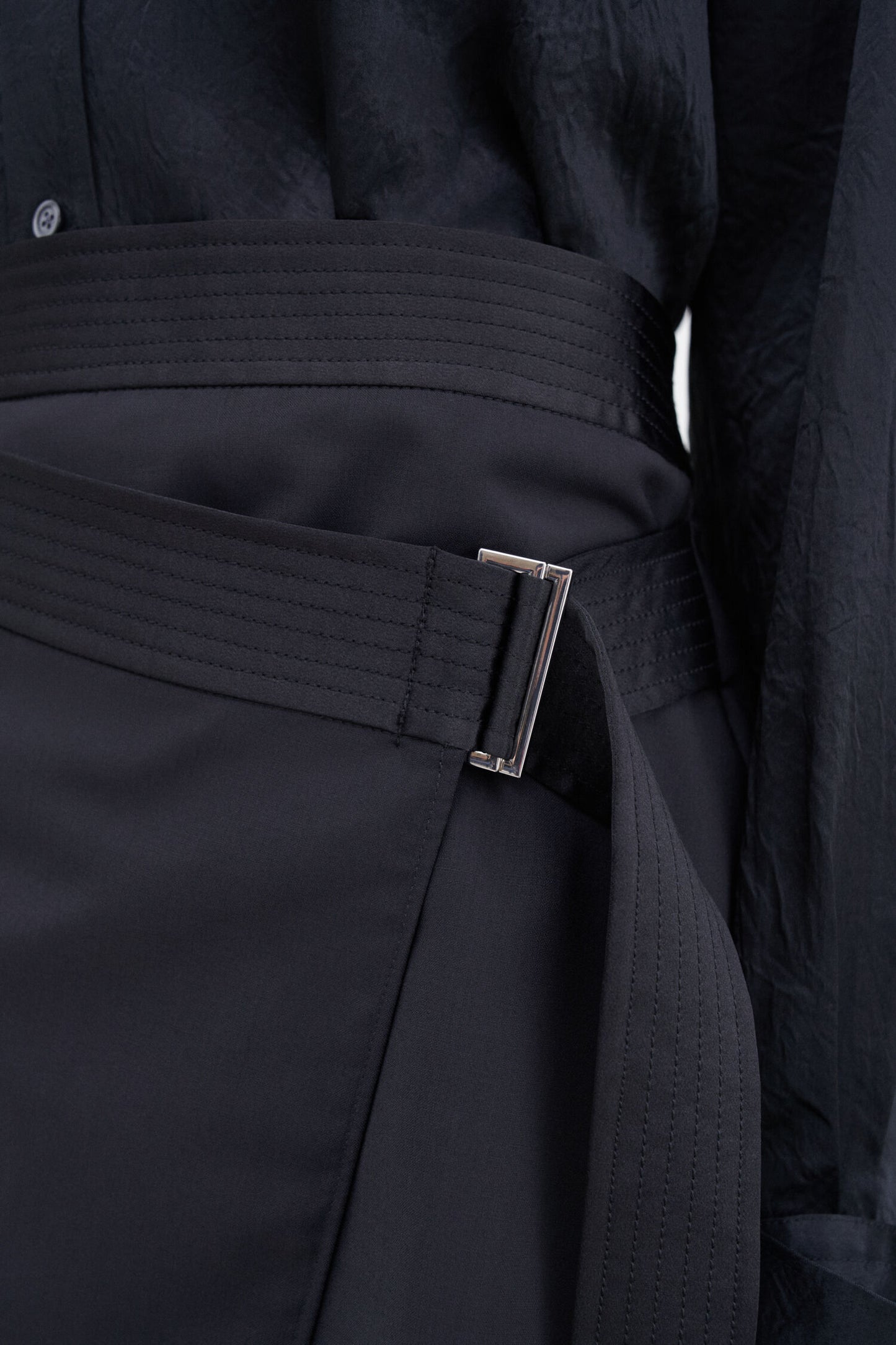 Filippa K Belted Wool Wrap Skirt 31339