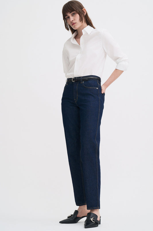 Filippa K Cropped Tapered Jeans