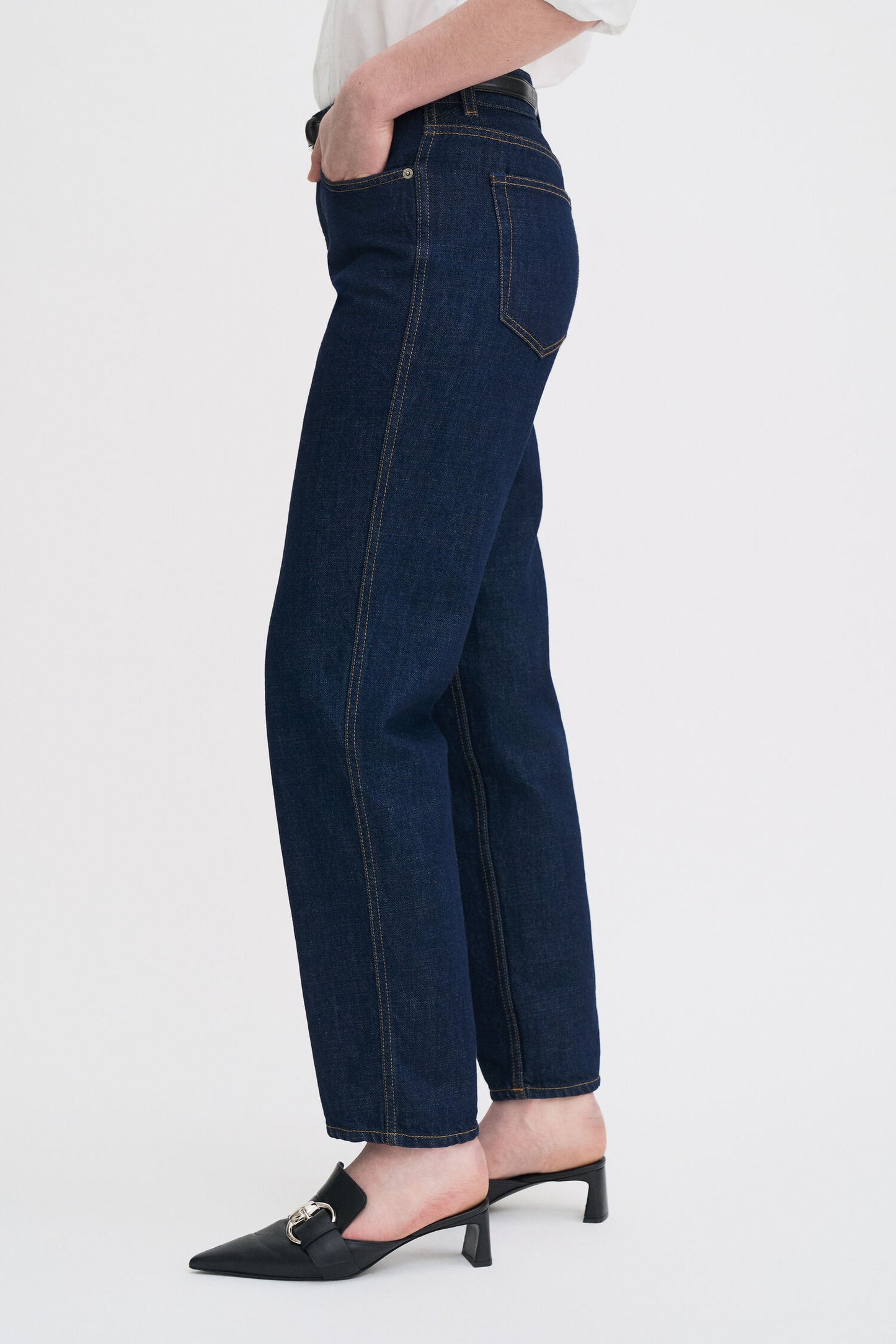 Filippa K Cropped Tapered Jeans