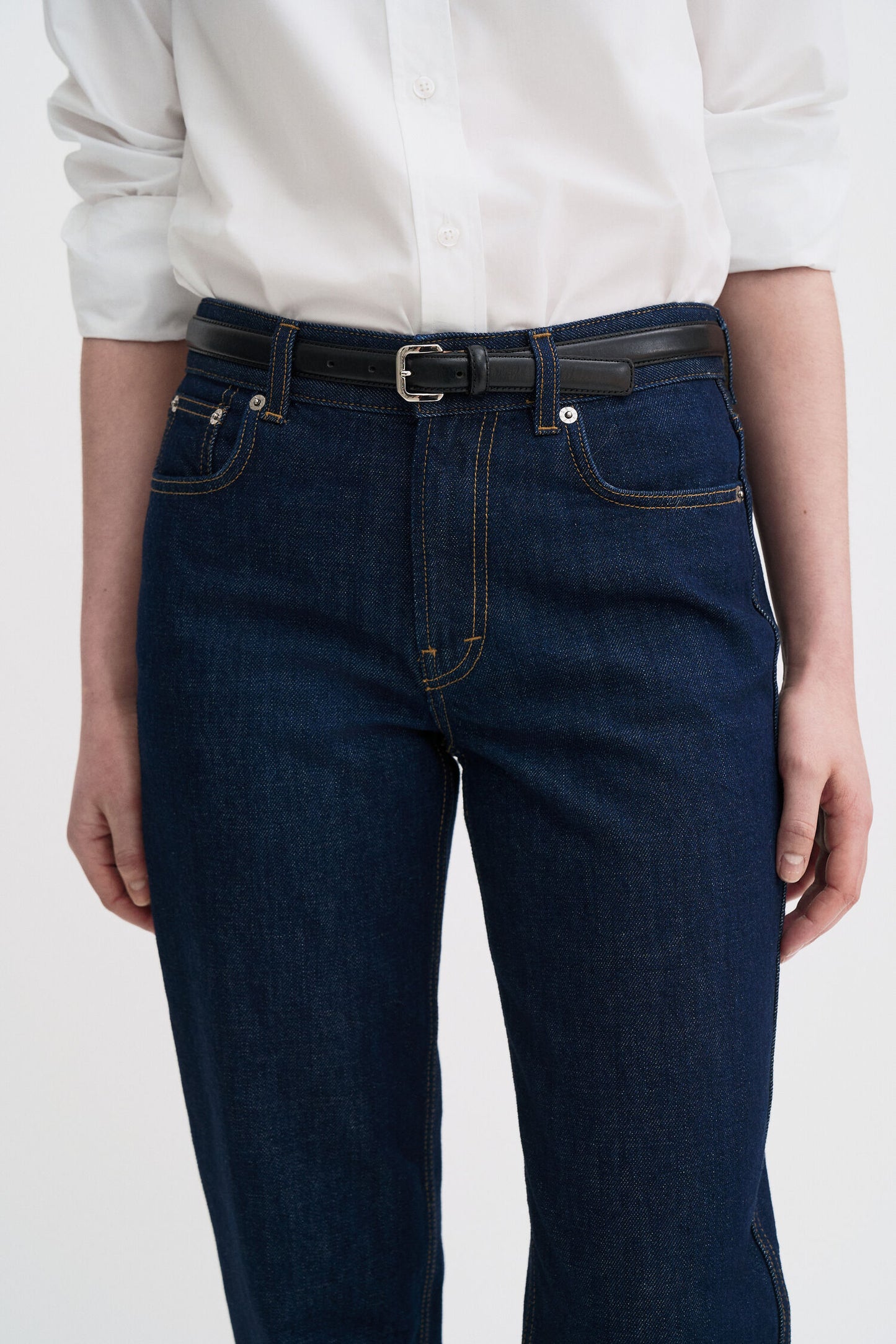 Filippa K Cropped Tapered Jeans