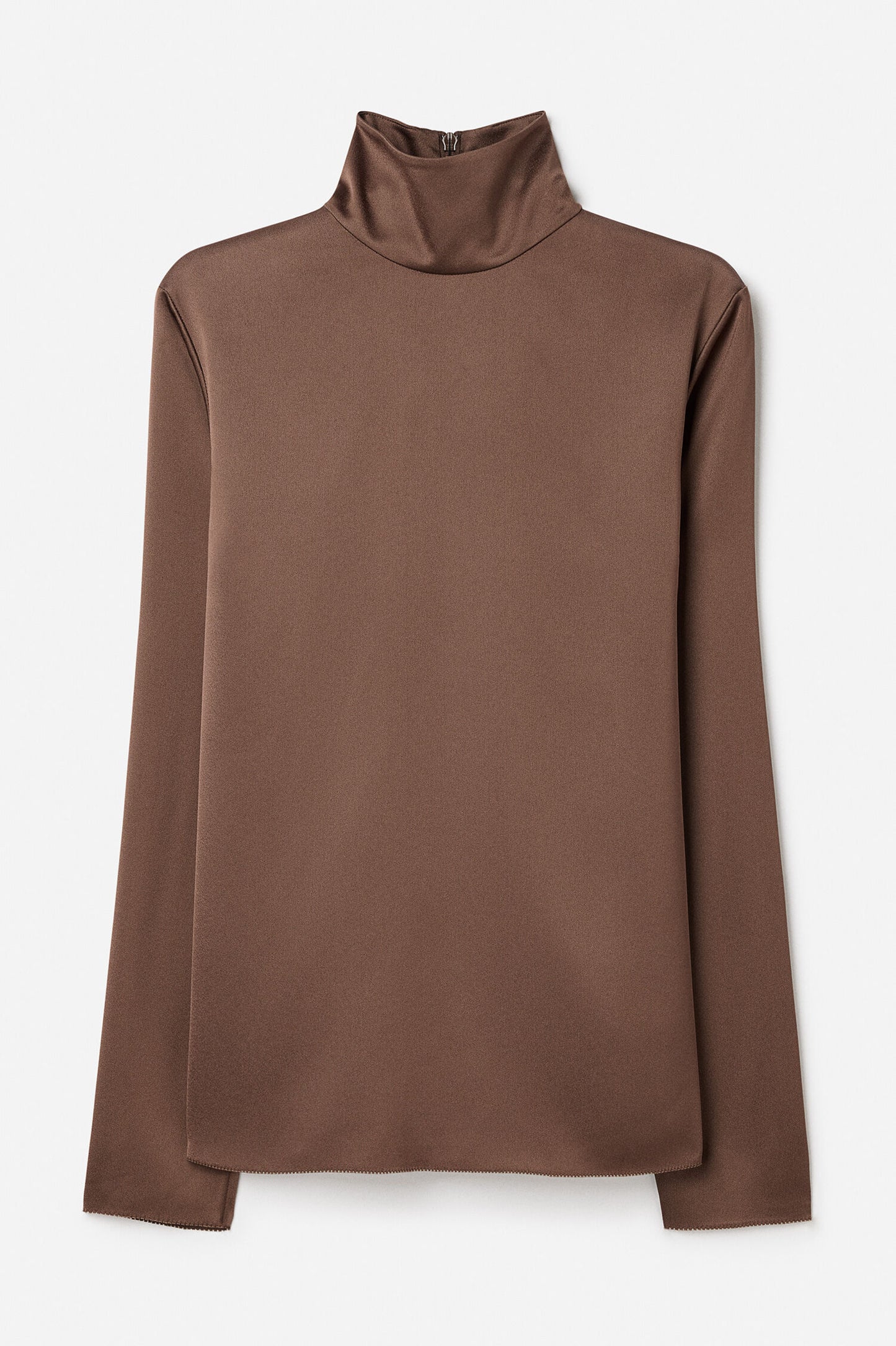Filippa K Turtleneck Satin Blouse