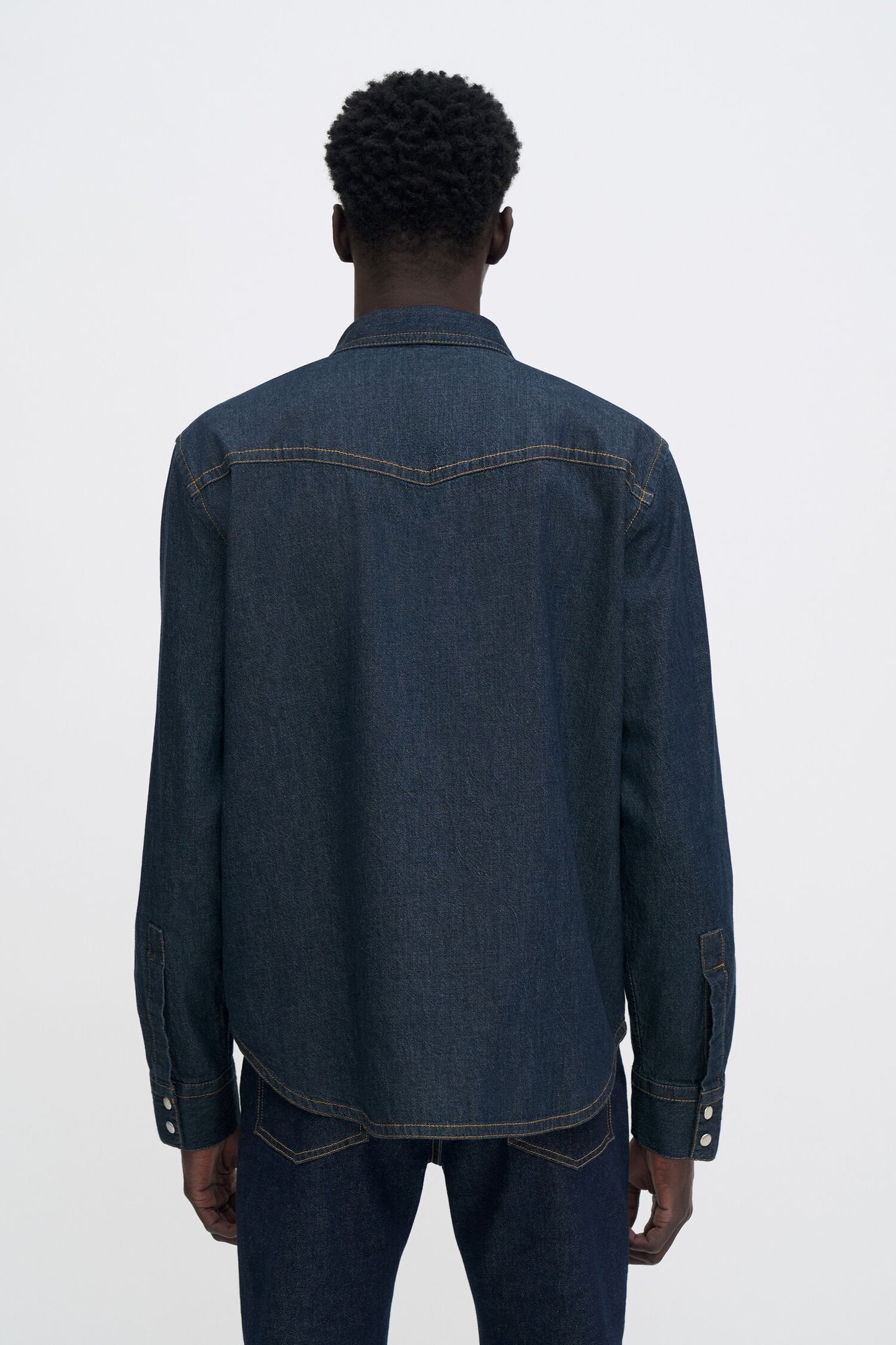 Filippa K Cotton Western Denim Shirt