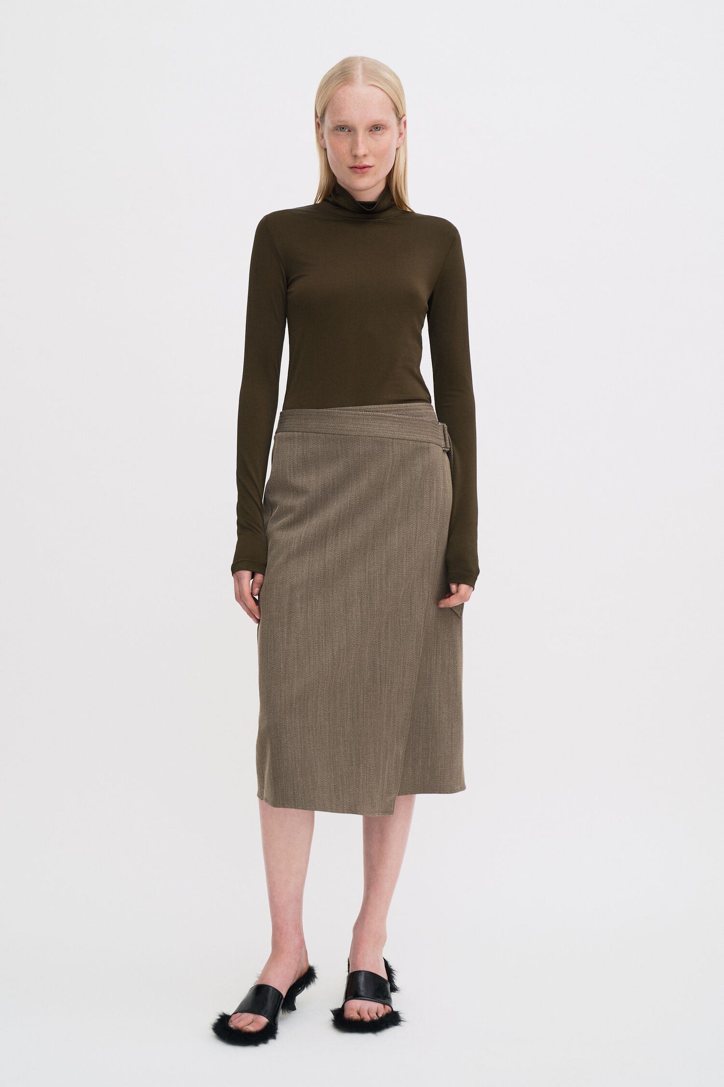 Filippa K Fitted Jersey Turtleneck