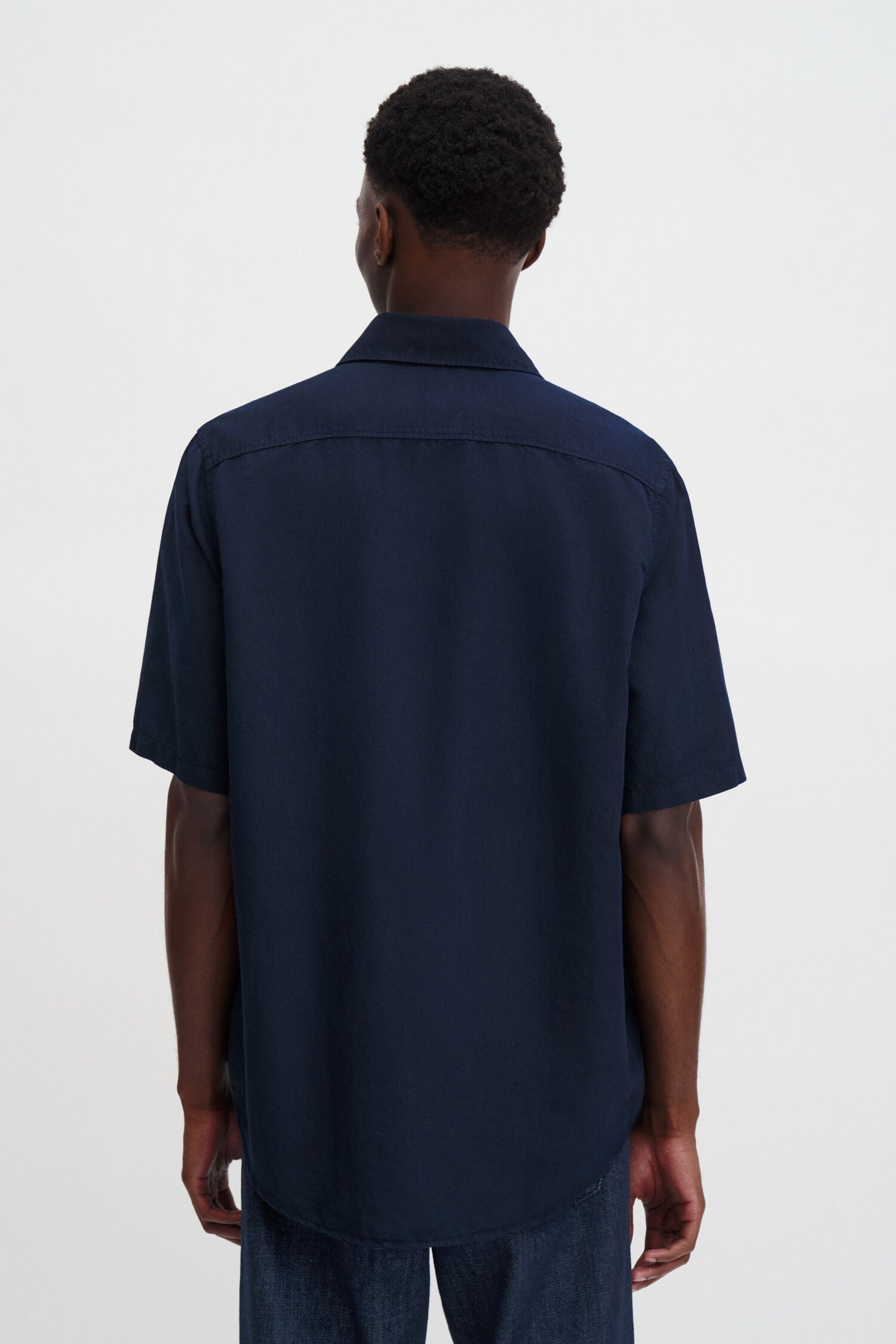 Filippa K Cotton Linen Short Sleeve Shirt