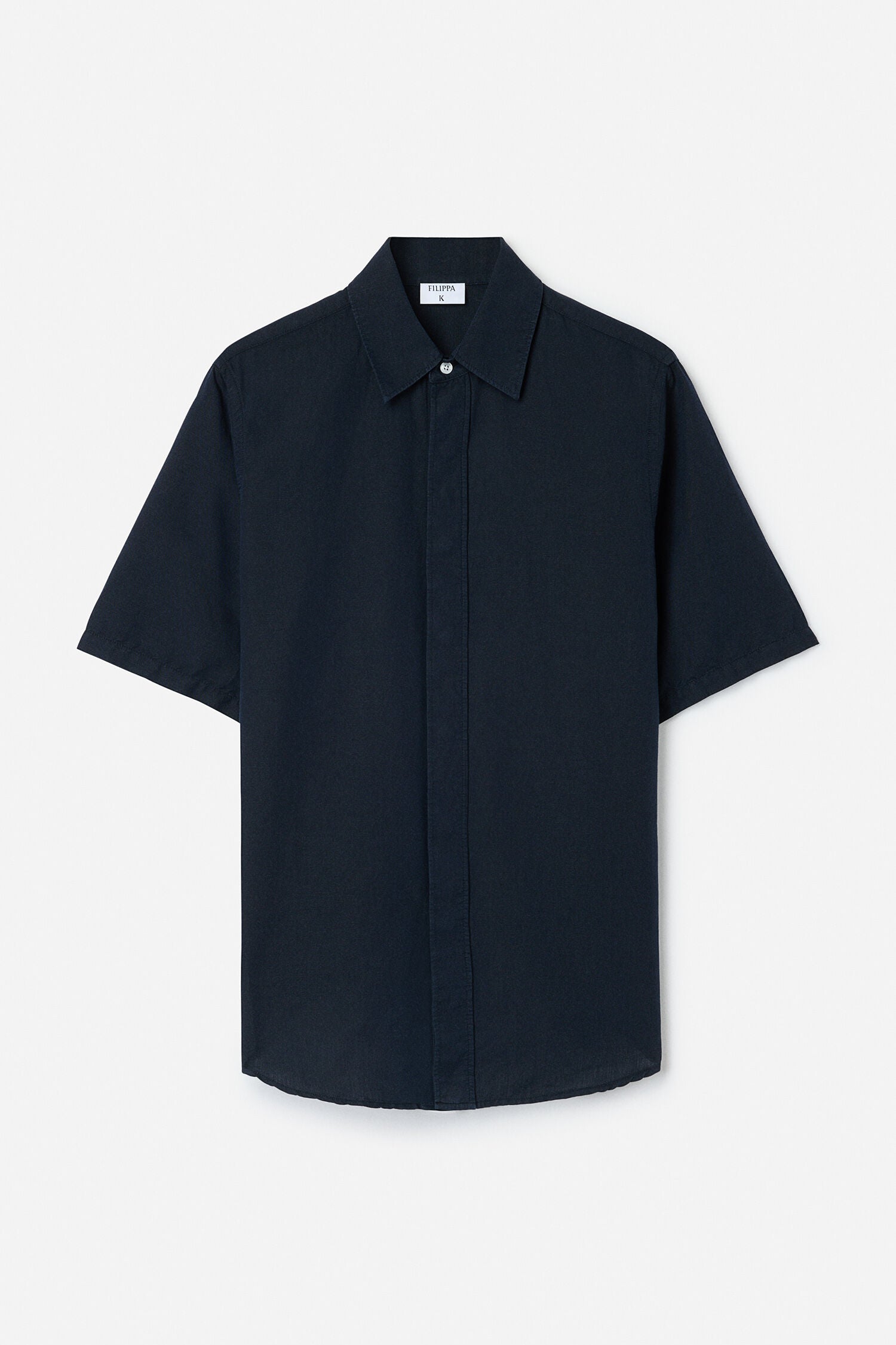 Filippa K Cotton Linen Short Sleeve Shirt