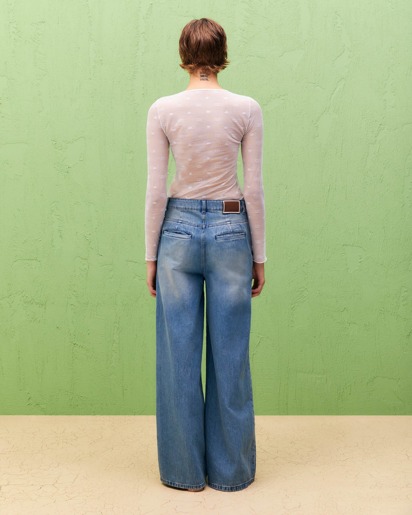 Beatrice Denim Pants 1916