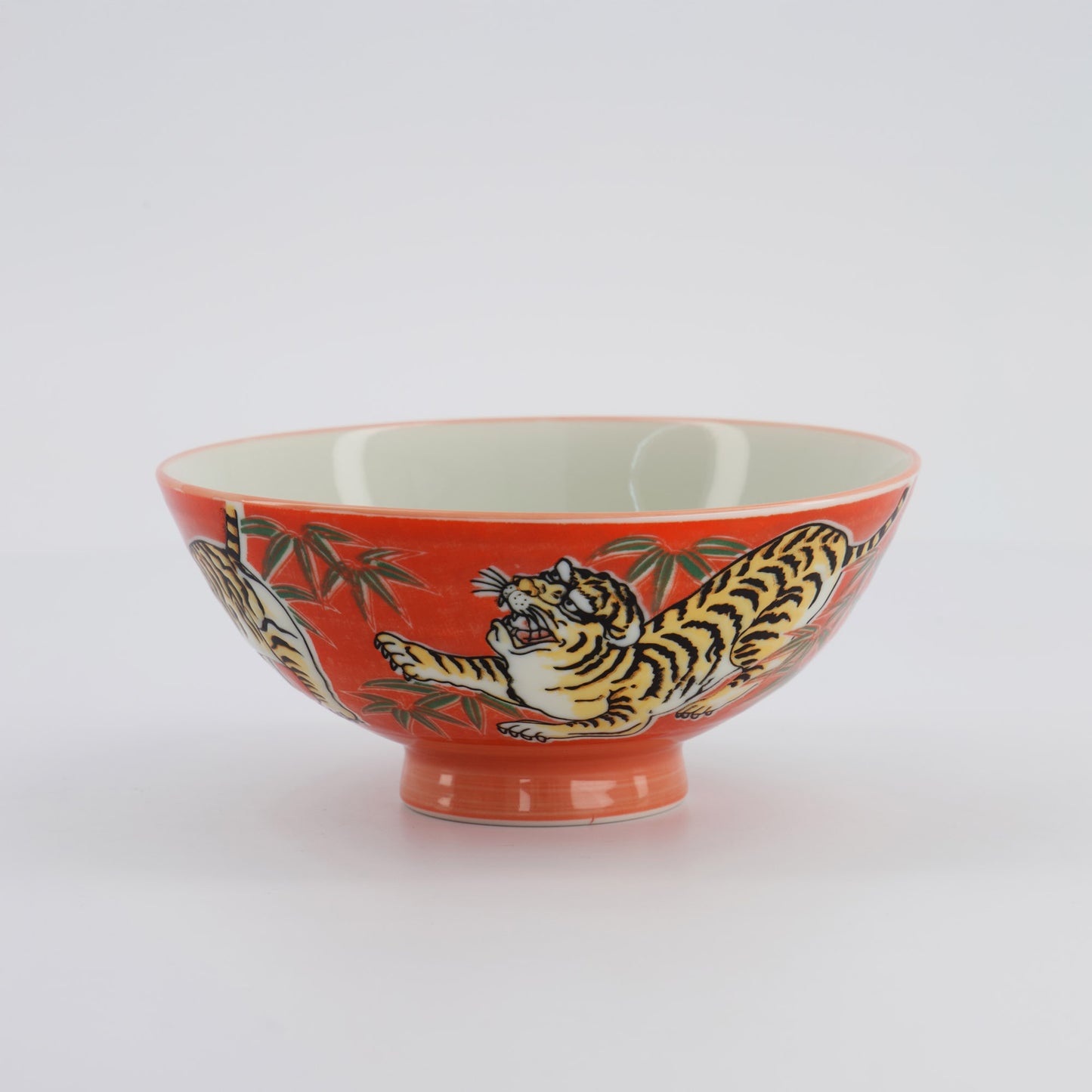 Tokyo Design Studio Kawaii Tiger Bowl Red