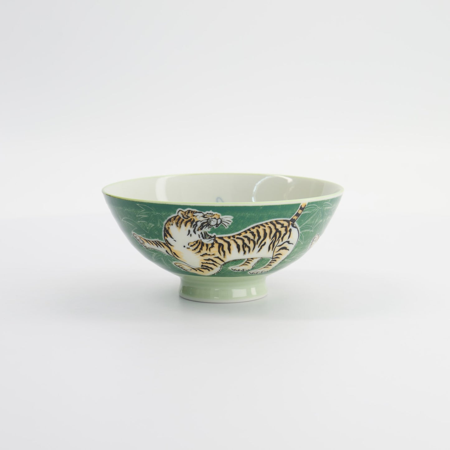 Tokyo Design Studio Kawaii Tiger Bowl Green
