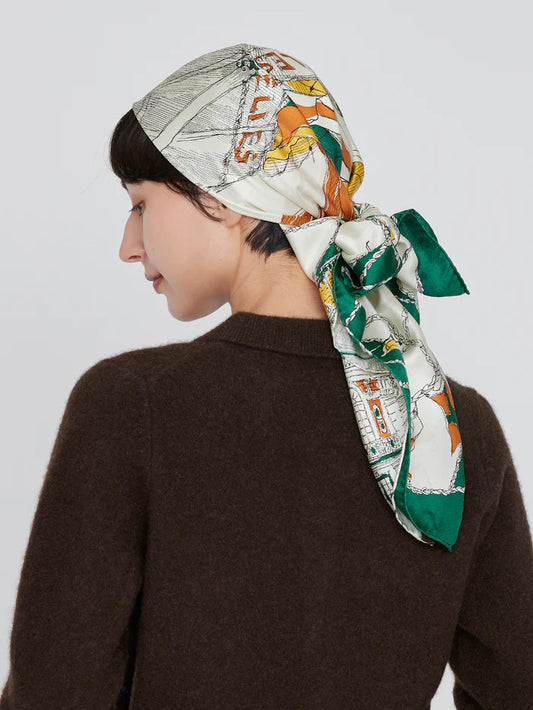 Manipuri Montgolfier Ballon 88x88 Green