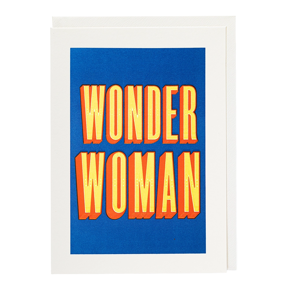 Archivist Wonder Woman Card