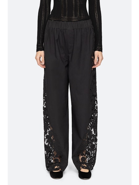 SEA NY Sabine Embroidery Pants
